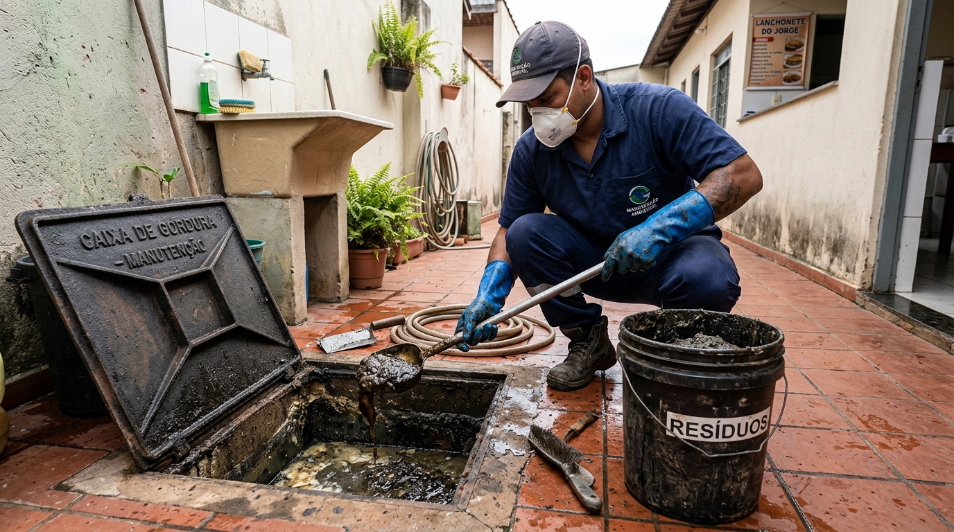 Manutenção de Caixa de Gordura em Osasco‑SP